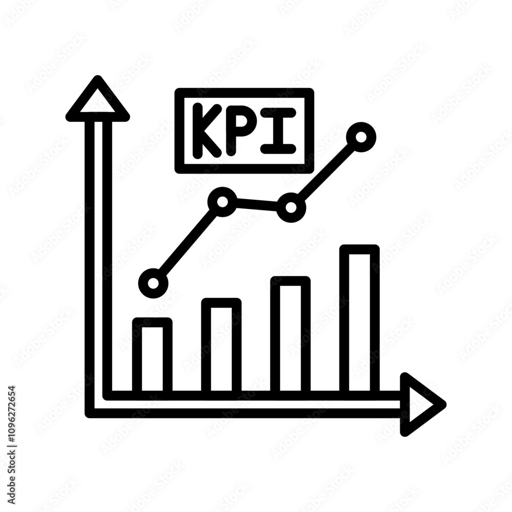 Key Performance Indicators Vector Icon Key Performance Indicators Vector Icon