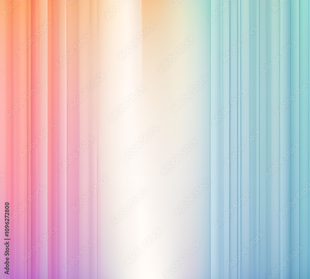 Obraz premium Wave of mixed beautiful gradient colors. smooth transitions. composition and leaking light exposure. Rainbow background. Modern design template. High quality 8k. generative ai