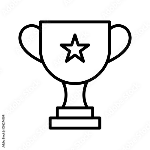 Trophy Vector Icon