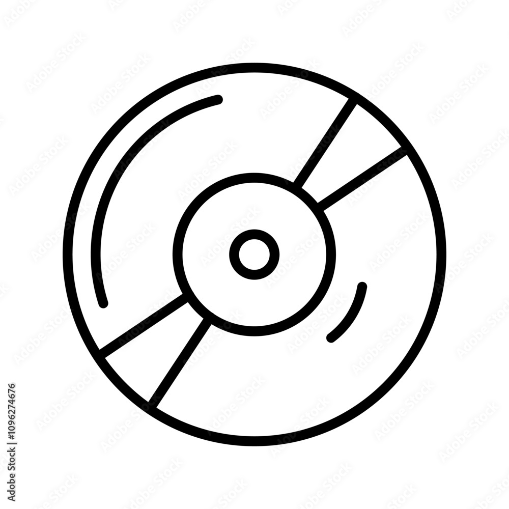 DVD Drive Vector Icon DVD Drive Vector Icon