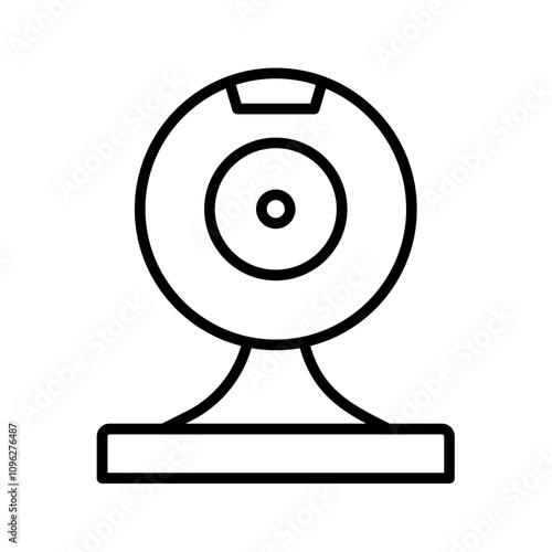 Webcam Vector Icon