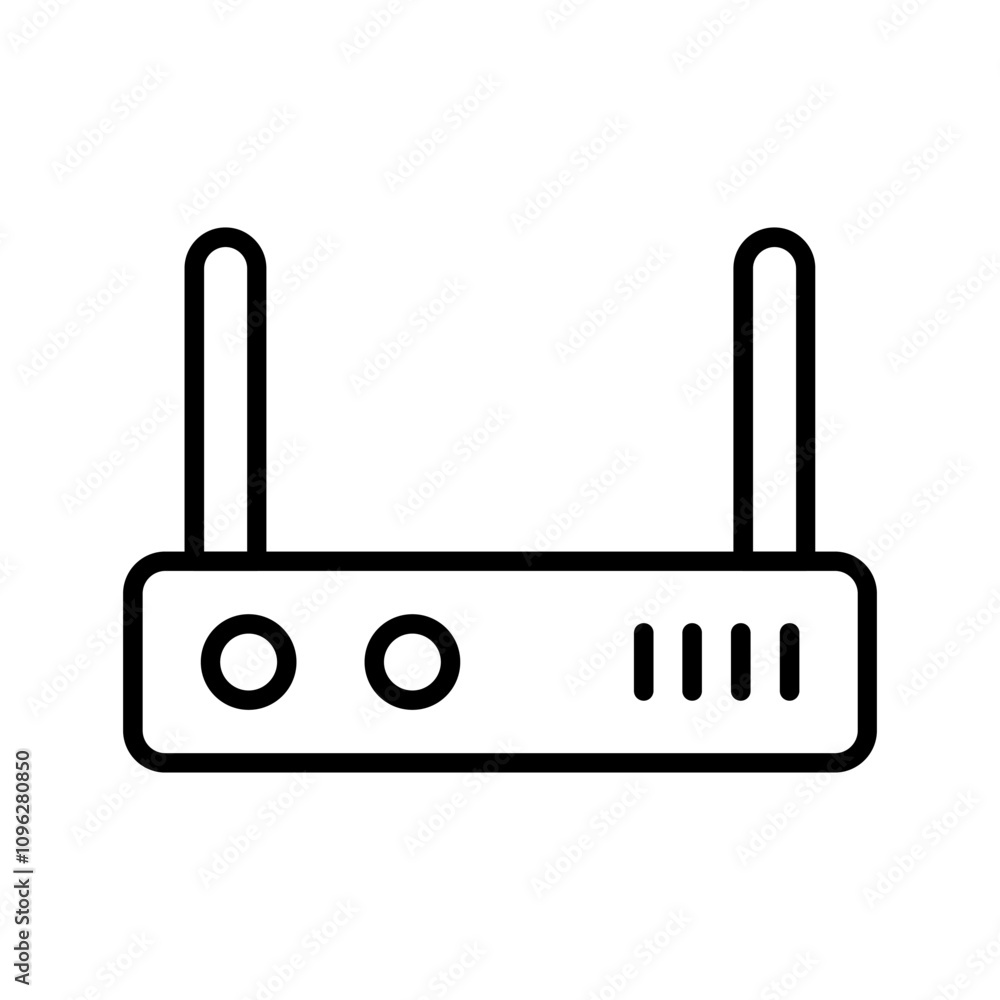 Router Vector Icon Router Vector Icon