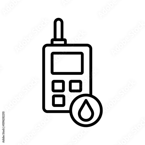 Fire Radio Vector Icon