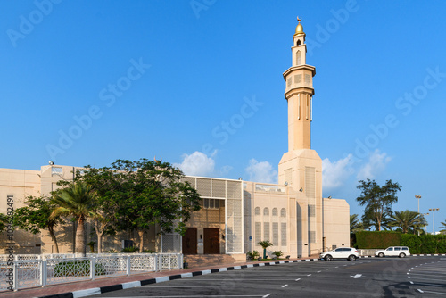Tranquil Mosque in Abu Dhabi
