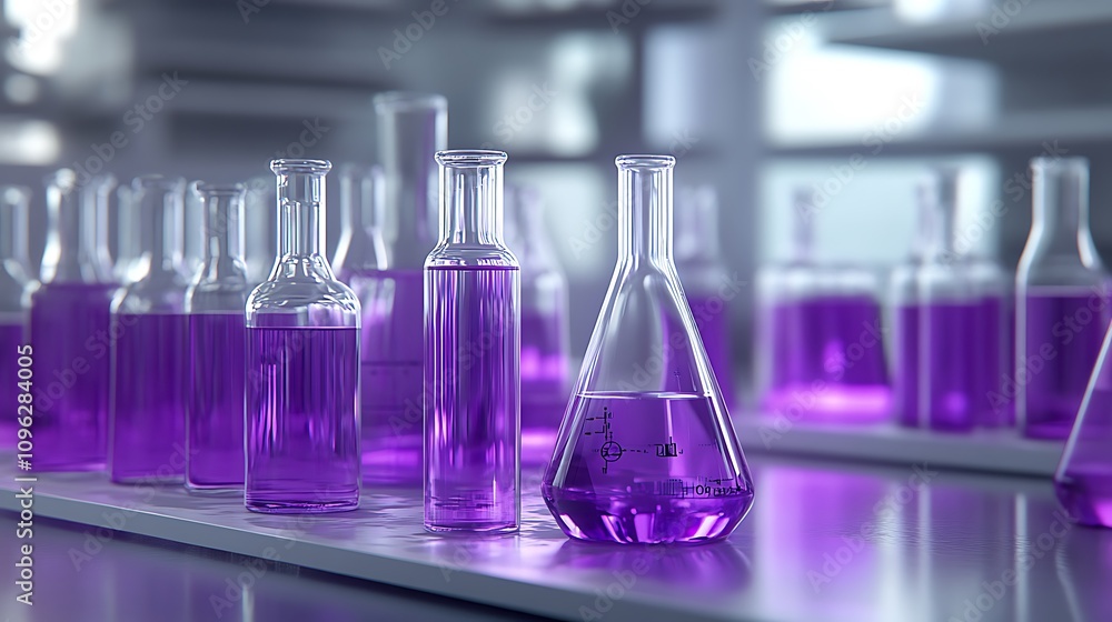 An advanced chemistry lab using AI to optimize synthetic pathways for pharmaceuticals and complex compounds An advanced chemistry lab using AI to optimize synthetic pathways for pharmaceuticals and complex compounds