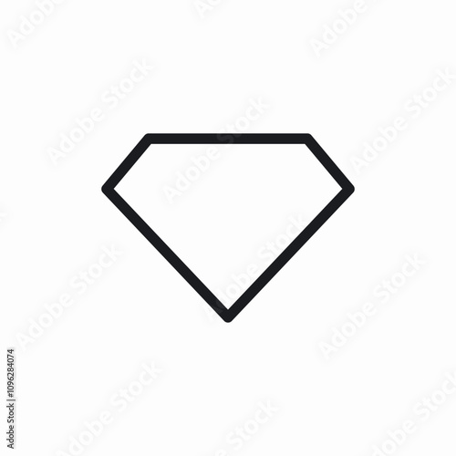 gem diamond icon sign vector