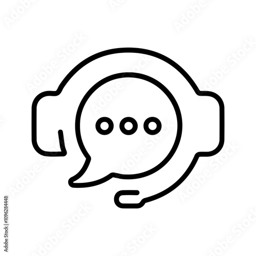 Live Chat Vector Icon