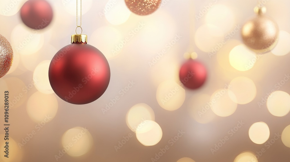 Festive bokeh background with shimmering gold and red ornaments, perfect for creating holiday-themed designs and seasonal decorations. Festive bokeh background with shimmering gold and red ornaments, perfect for creating holiday-themed designs and seasonal decorations.