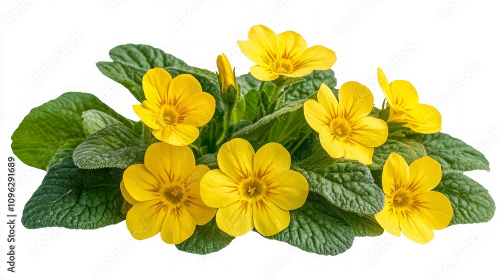 Fototapeta premium Stunning Yellow Flowers in Springtime