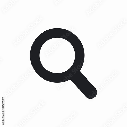 search magnifier icon sign vector