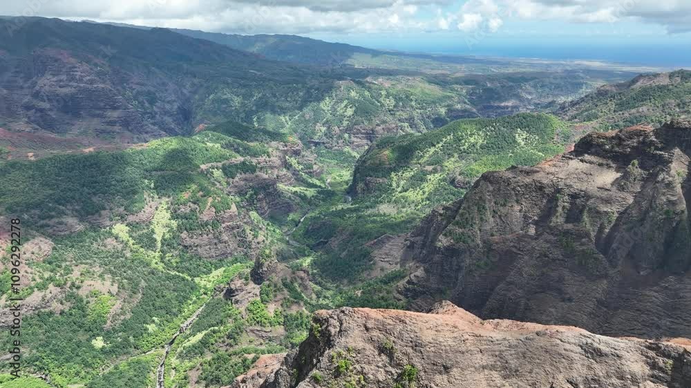 Top-Down Views of Kauai's Geological Wonders. Top-Down Views of Kauai's Geological Wonders.