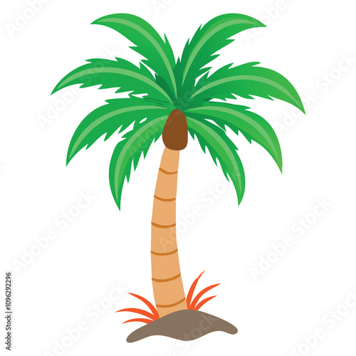 palm tree illustration