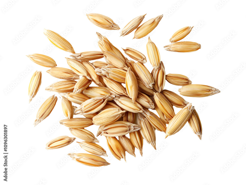 a pile of brown grains