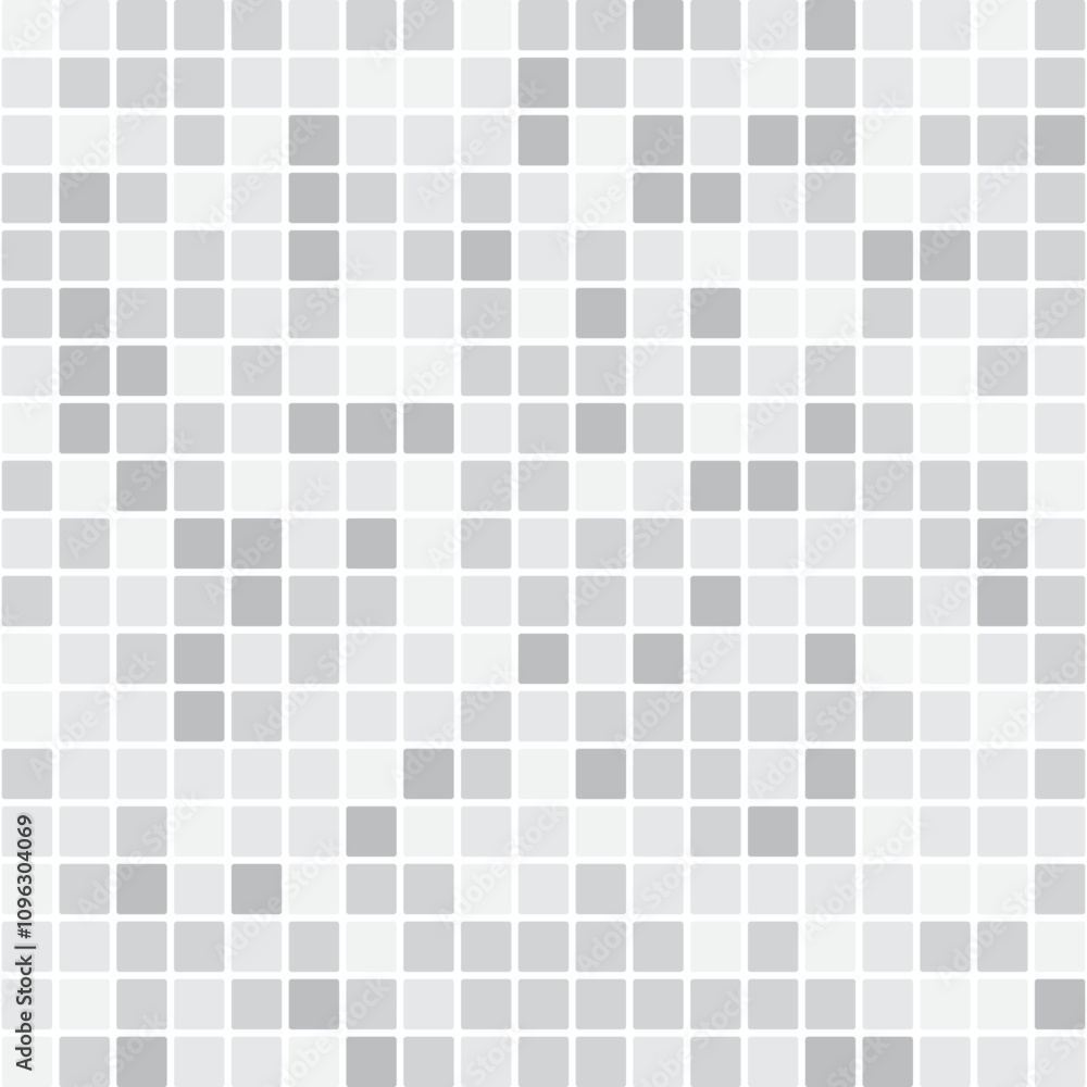 Fototapeta premium abstract background with squares. ceramic tile white grey