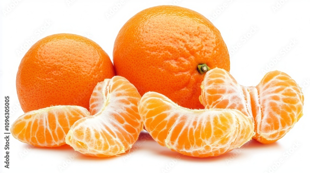 Vibrant Mandarin Orange Segments: A Fresh and Healthy Treat Vibrant Mandarin Orange Segments: A Fresh and Healthy Treat