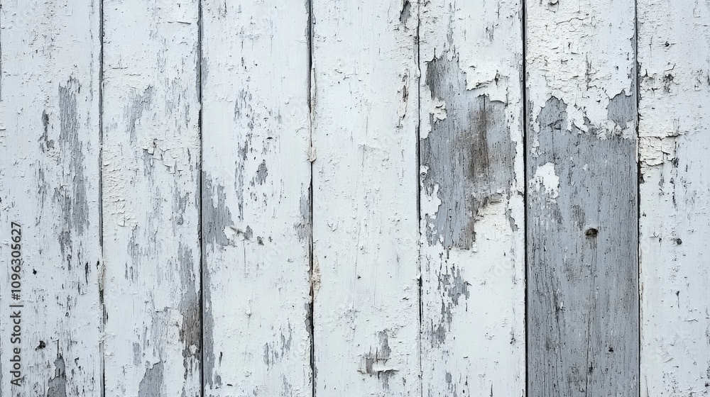 Rustic gray wooden planks with a shabby chic finish, featuring bright light and an exfoliated texture, perfect for a panoramic background design. Rustic gray wooden planks with a shabby chic finish, featuring bright light and an exfoliated texture, perfect for a panoramic background design.