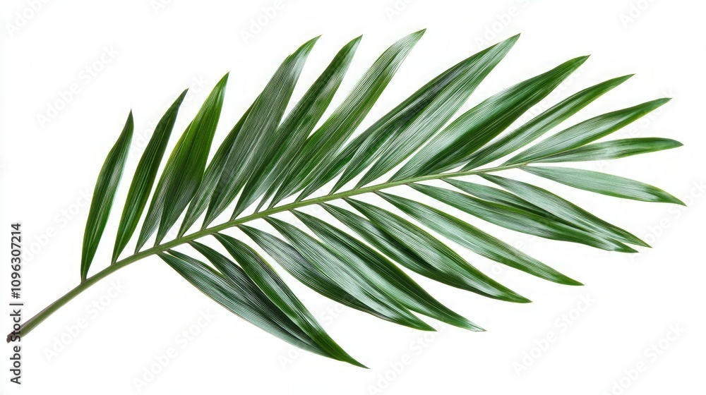 Tropical Palm Leaf - Lush Green Nature Tropical Palm Leaf - Lush Green Nature