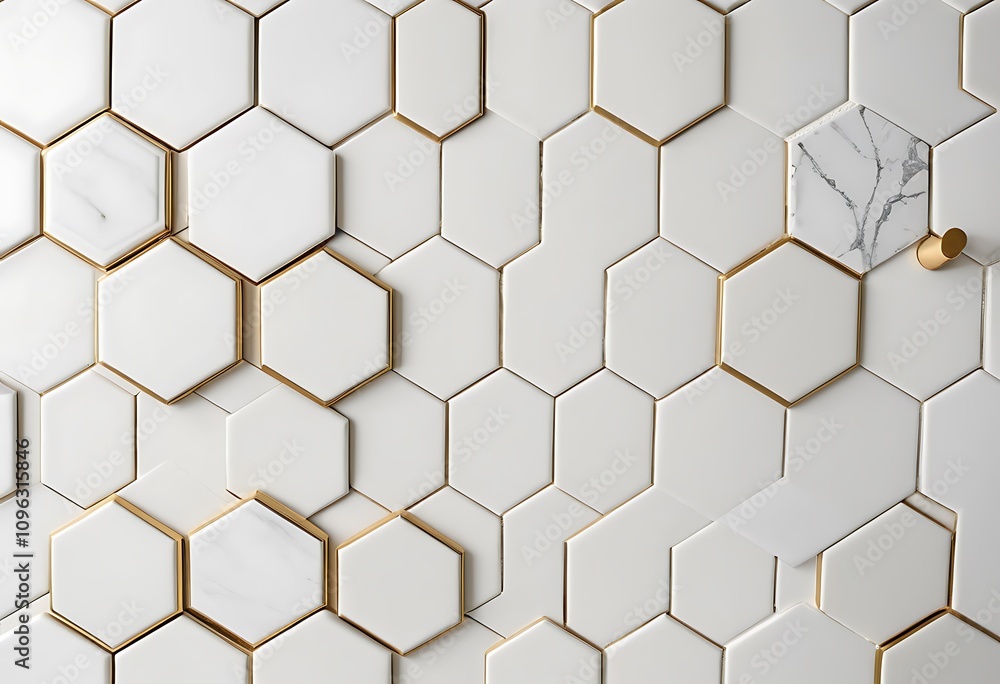 Abstract luxury background with golden hexagons. 3d rendering Abstract luxury background with golden hexagons. 3d rendering