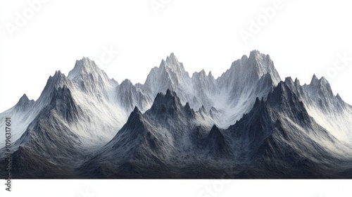 Majestic Mountain Range Landscape