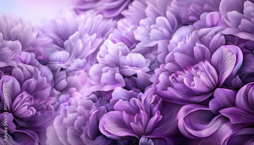 Fototapeta premium abstract purple floral background