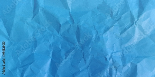 Wallpaper Mural Crumpled blue paper background texture Torontodigital.ca