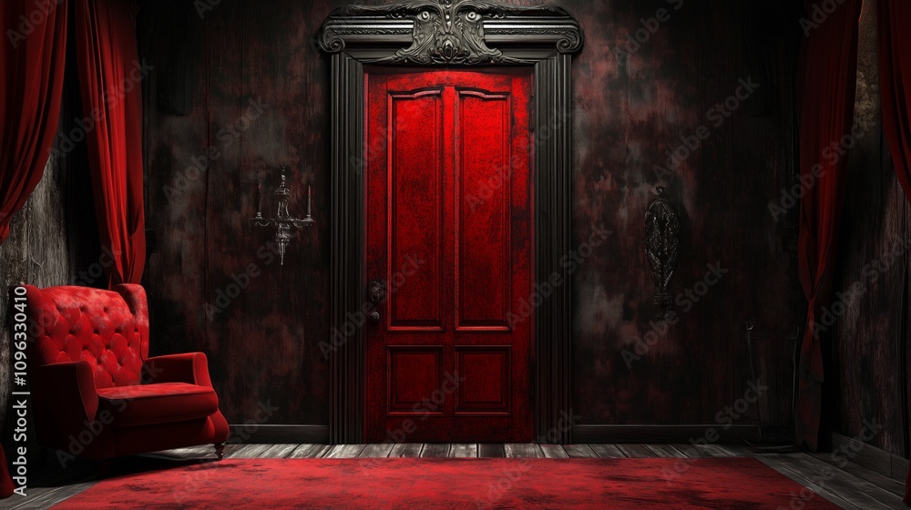 red front door .Generative AI red front door .Generative AI