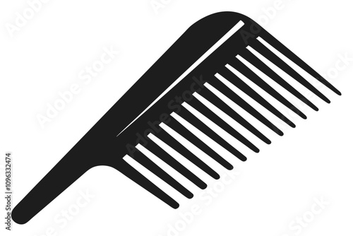 Creative Comb Icon Vector.