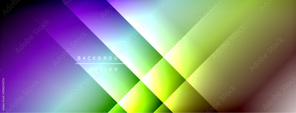Dynamic shadow lines with gradient colors geometric background Dynamic shadow lines with gradient colors geometric background