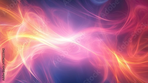 A glowing abstract background featuring fluid, vibrant colors and swirling textures, perfect for digital or artistic designs.