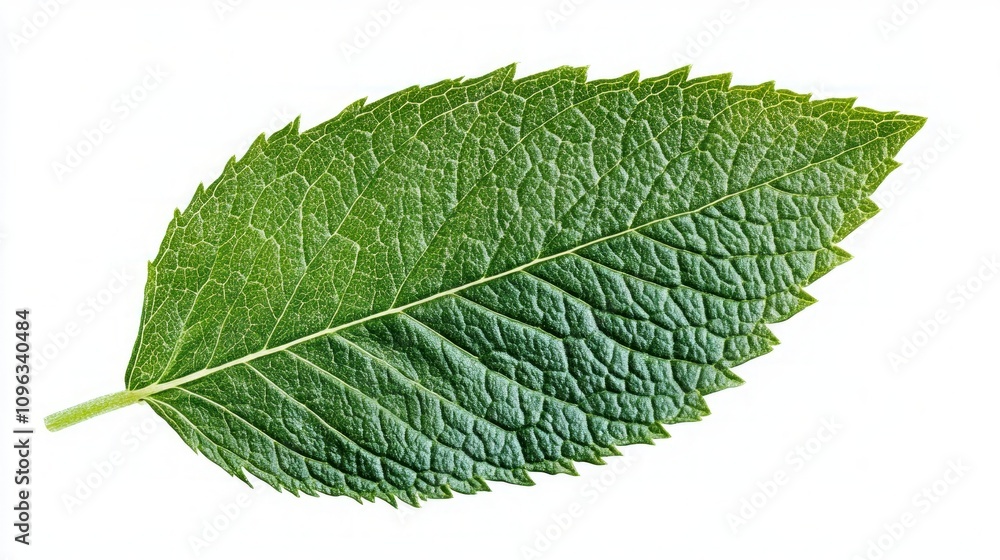 Close-up of a Vibrant Green Leaf Close-up of a Vibrant Green Leaf