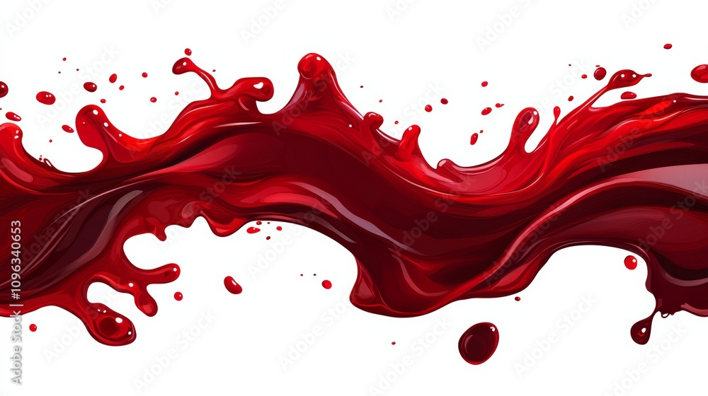 red wine splash isolated on white background red wine splash isolated on white background
