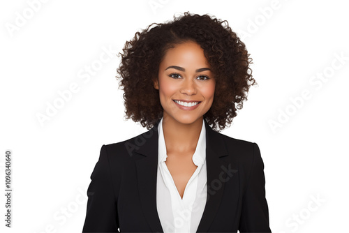 Smiling black business women in suits on transparent background. Rich black women. Business leader. Startup boss. African women. Black woman. Afro american woman. African country. Isolated image. Png 