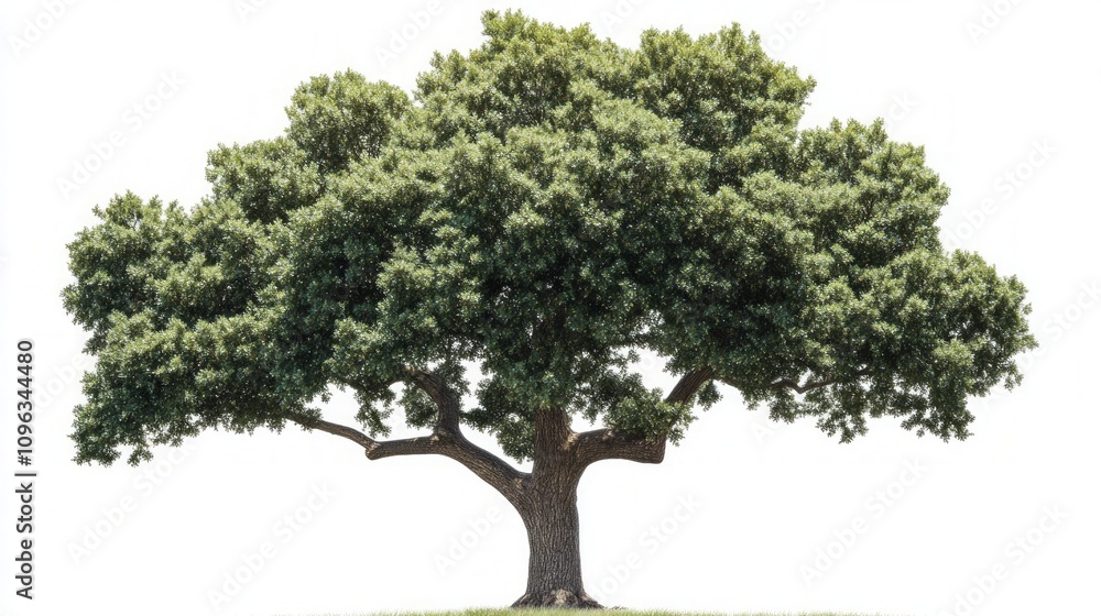 Majestic Tree in Nature's Embrace Majestic Tree in Nature's Embrace