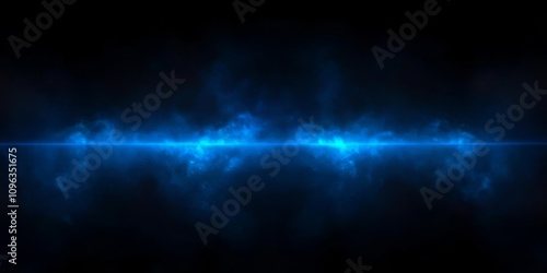 This abstract blue background features dark shades and a soft black vignette, making it perfect for studio banners and artistic presentations that captivate and impress viewers with visual appeal