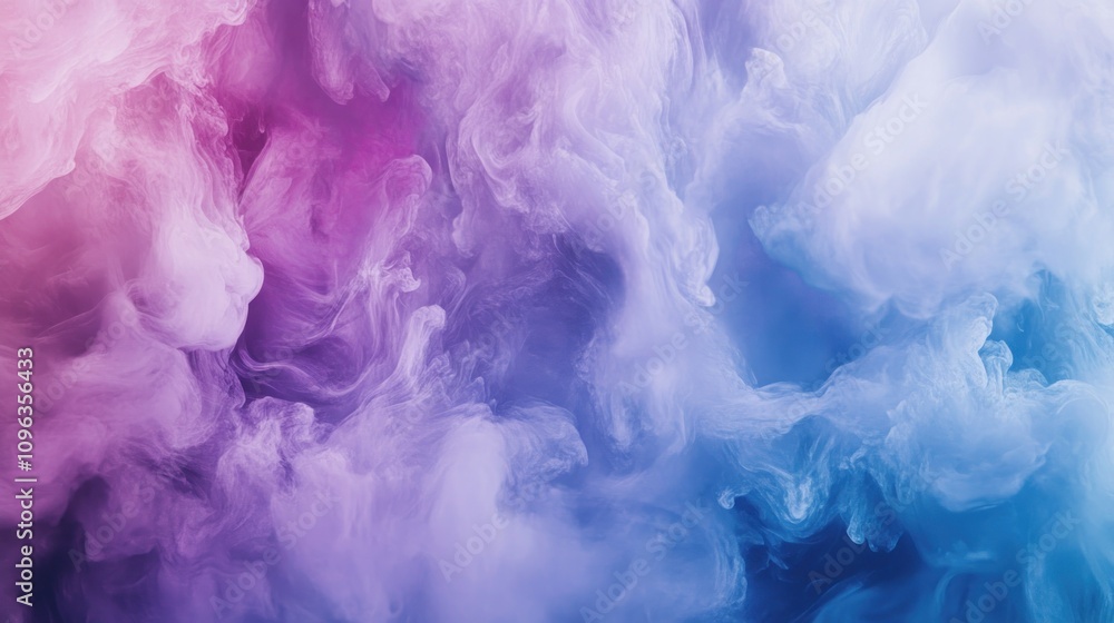 Fototapeta premium Soft Blue and Purple Abstract Background Design