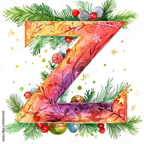 Creative holiday lettering art home workspace digital illustration festive environment close-up view artistic concept