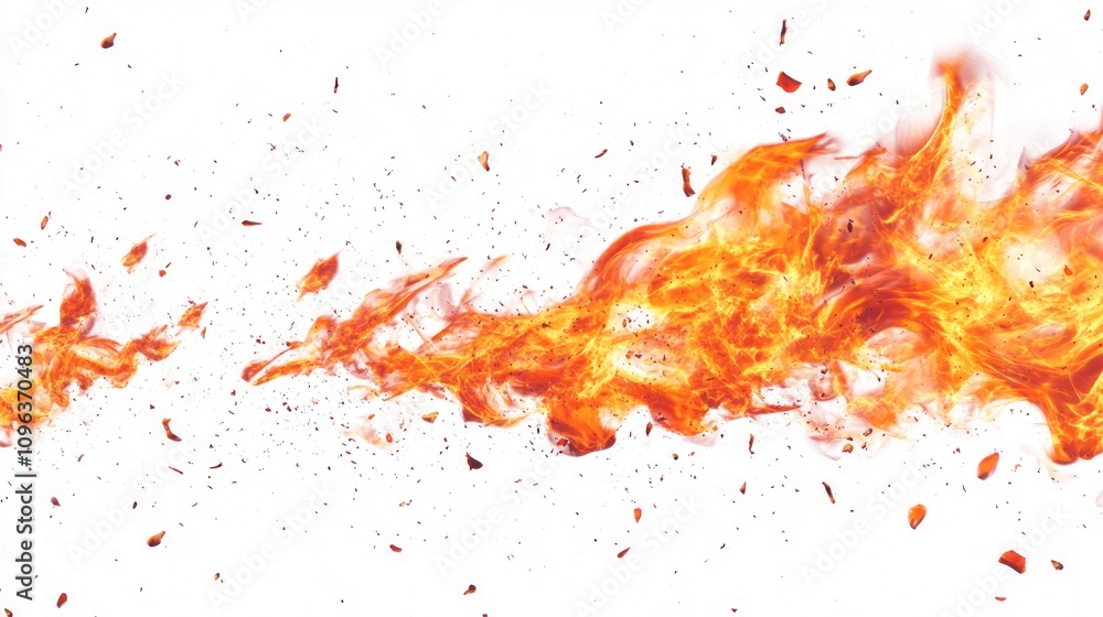 Fiery Explosion Abstract Art Fiery Explosion Abstract Art