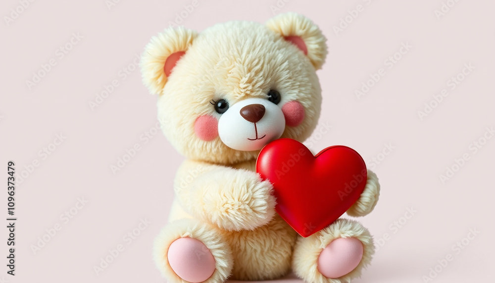 A cuddly brown teddy bear, a beloved childhood companion, sits patiently, awaiting a loving embrace A cuddly brown teddy bear, a beloved childhood companion, sits patiently, awaiting a loving embrace