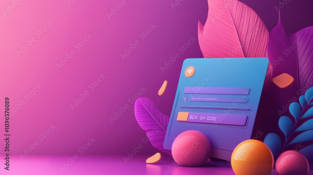 Online Payment Concept with copy space Online Payment Concept with copy space