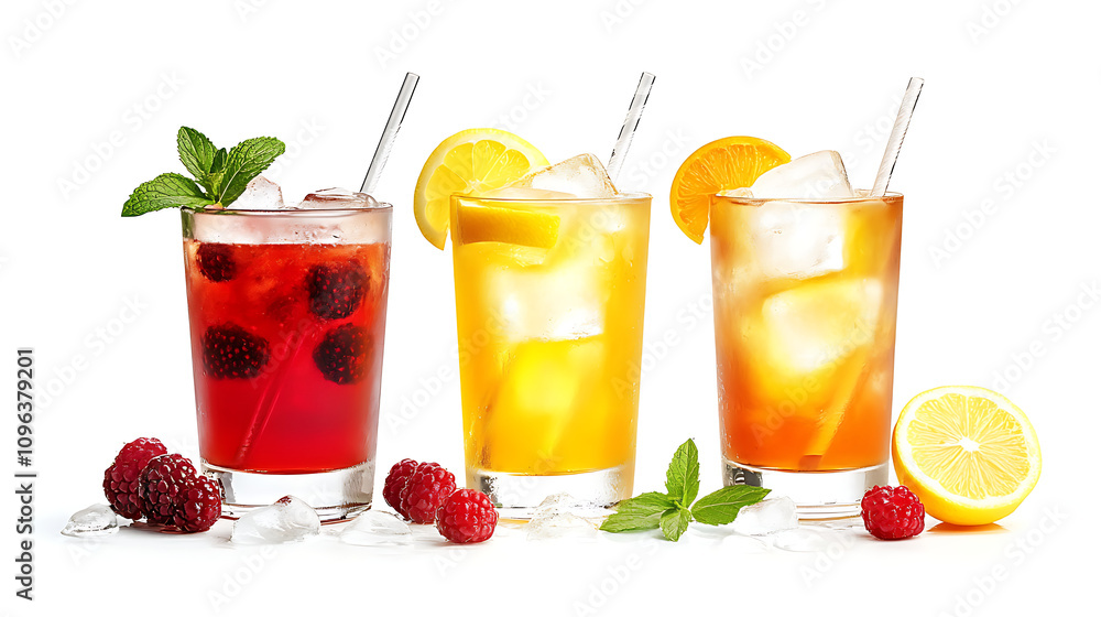 cocktail with fruits cocktail with fruits