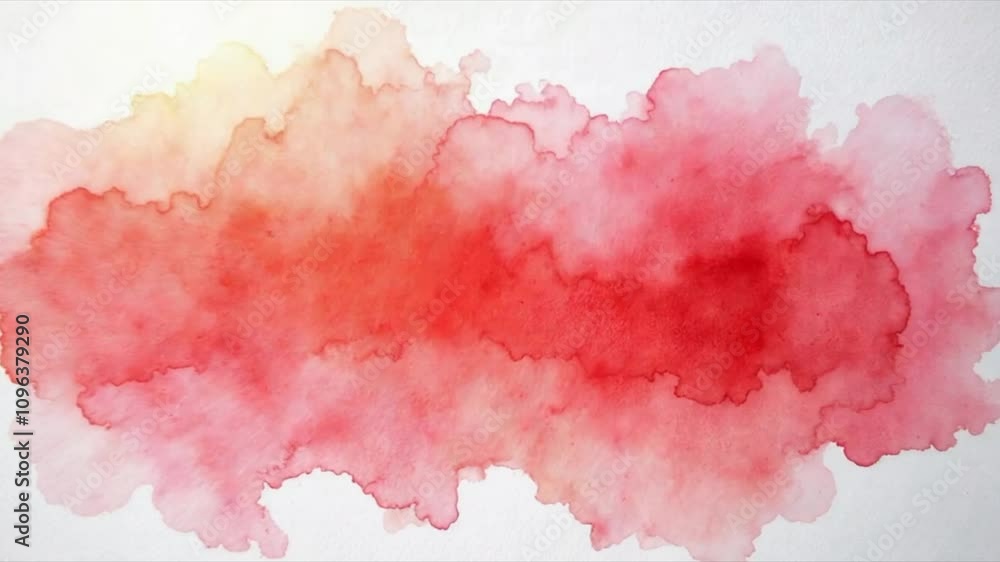 custom made wallpaper toronto digitalWatercolor Background Flowing Red and Gold Stains with Liquid Ink Movement in a Fluid Design