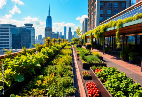 Urban Rooftop Farming photo