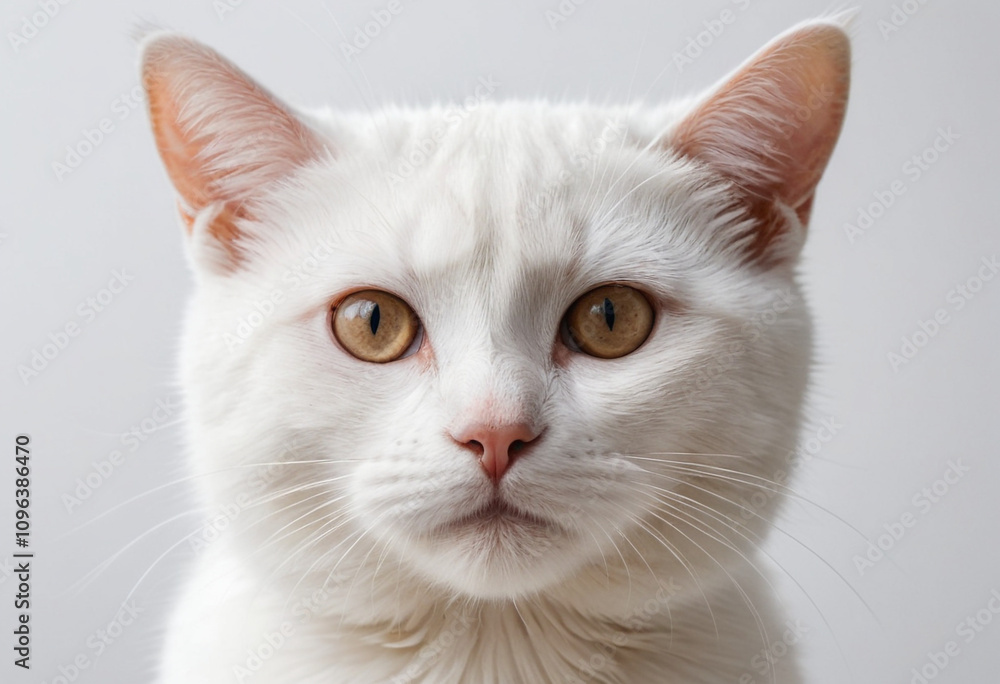 Emotions visualized as abstract cat, flat white background, no shadows, ultra detailed, in documentary photography Emotions visualized as abstract cat, flat white background, no shadows, ultra detailed, in documentary photography