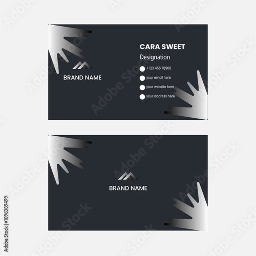 simple business card design.