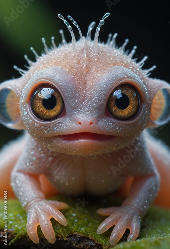  hybrid, cute, wildlife photography, expressive translucent eyes, a diminutive animal, a housed mystical stunning Zoomorphic creature,  soft lighting, breathtaking, highly detailed, award-winning 