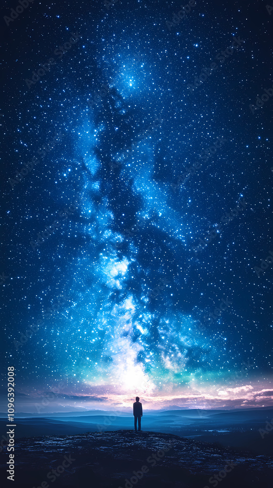 Beautiful auroras accompanied a huge and beautiful starry sky. A starry sky conceals nothing. The picture should have layers, a sense of depth, a sense of detail, high-definition. Beautiful auroras accompanied a huge and beautiful starry sky. A starry sky conceals nothing. The picture should have layers, a sense of depth, a sense of detail, high-definition.