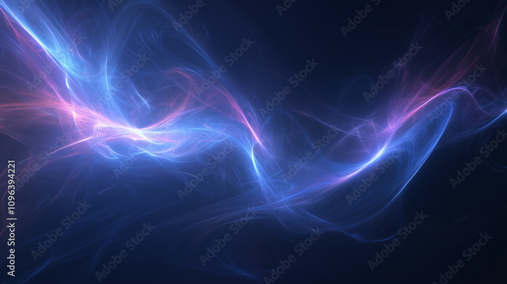 Futuristic Technology Abstract Background with Glowing Curved Lines Futuristic Technology Abstract Background with Glowing Curved Lines