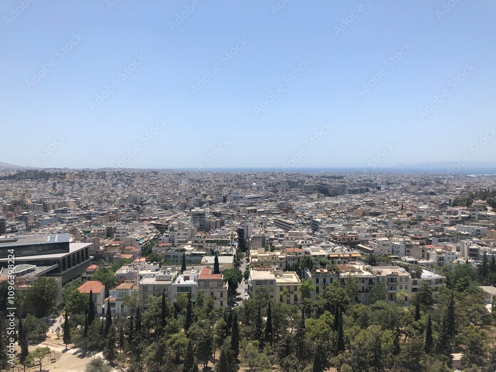 Fototapeta premium Athens view from Acropole