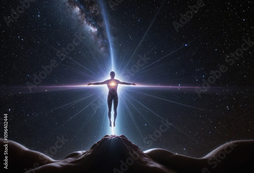 person , in the cosmos space