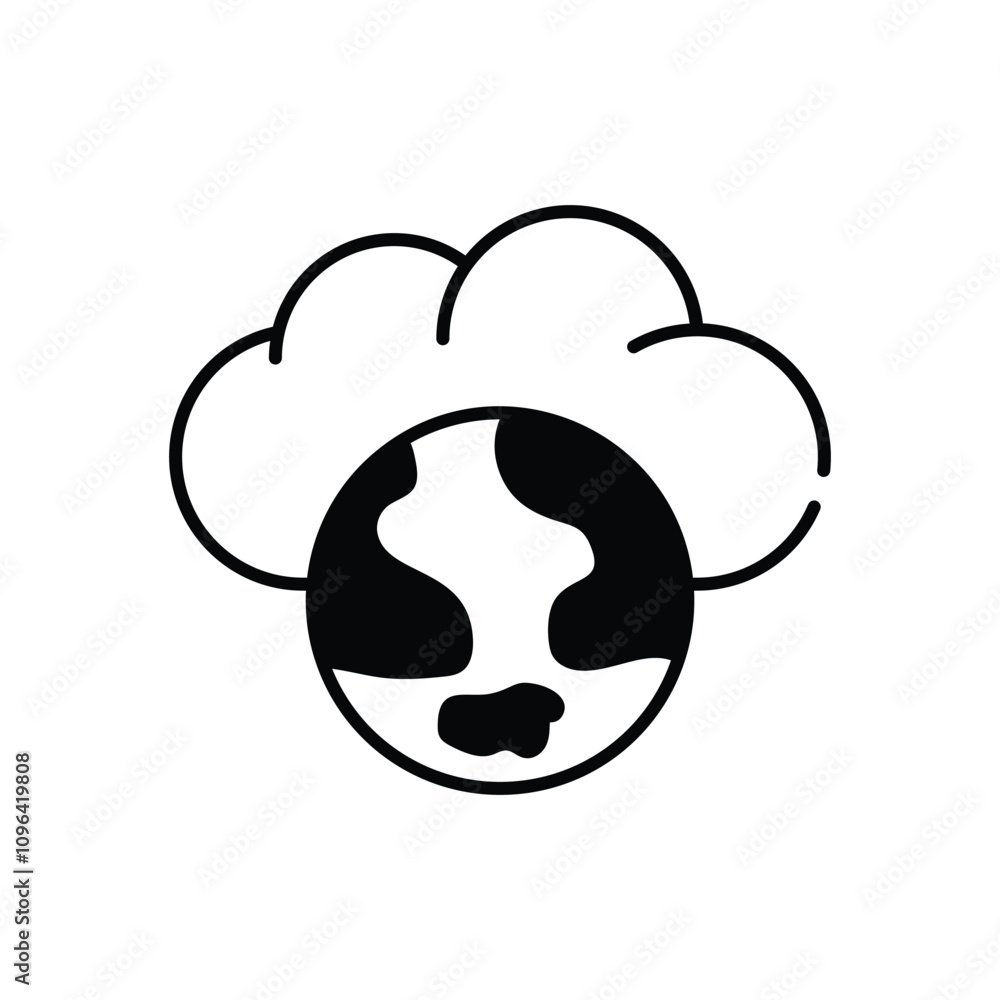 Naklejka premium Communication Services vector icon